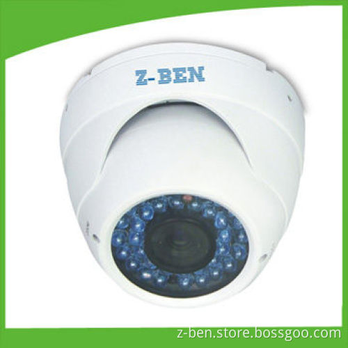 Varifocal Dome Cameras with 1/3-inch Sony Effio Pick-up Device and 4 to 9mm Manual Varifocal Lens
